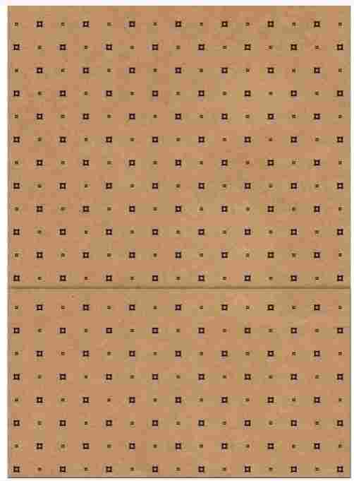 CADERNO 10X1 KRAFT BLACK
